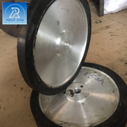 BÁNH NHÔM BỌC CAO SU Ø 300 X 50