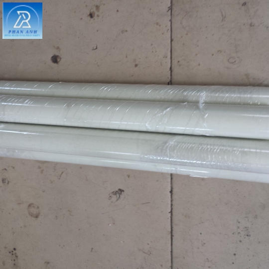 TRỤC CAO SU TRẮNG RÃNH LY 10 DẪN HƯỚNG BĂNG TẢI