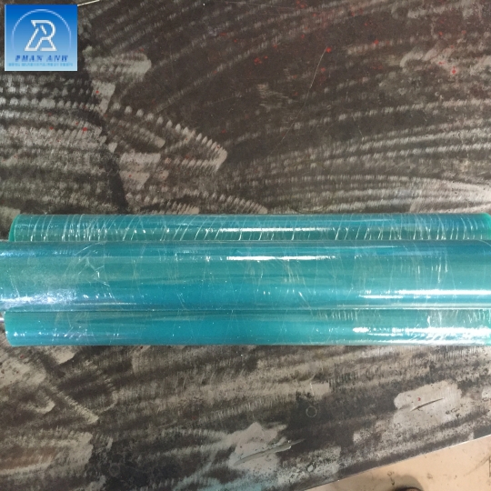 trục silicon xanh Ø 55mm x 400 mm